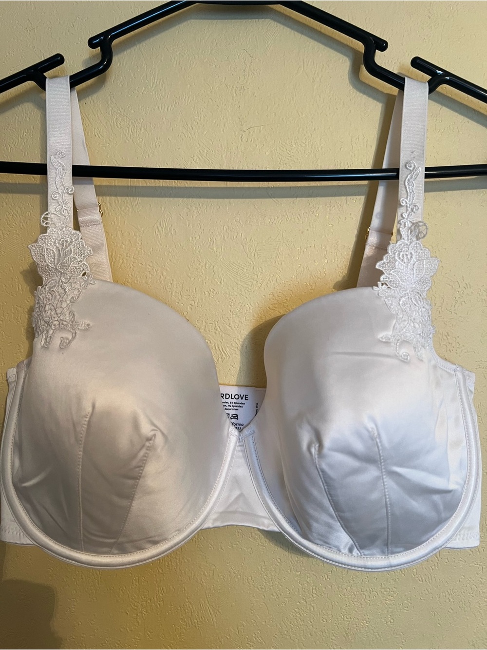 ThirdLove Ivory Lace-Detail Full Cup Bra